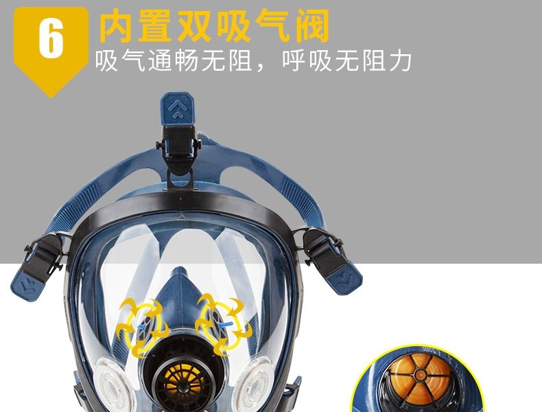 思創(chuàng)ST-S100X-2橡膠全面罩防毒面具圖片16