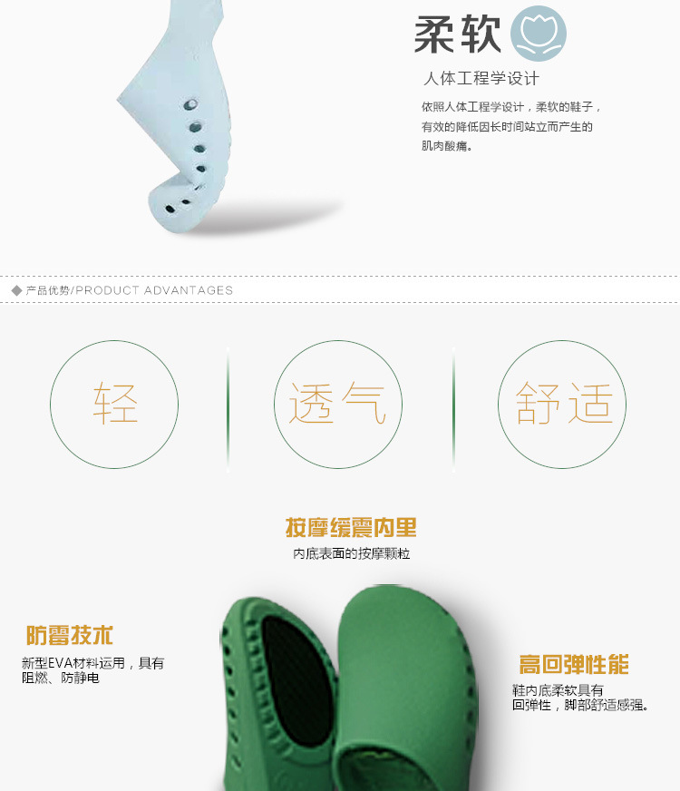 EVA防滑護(hù)士鞋圖片4