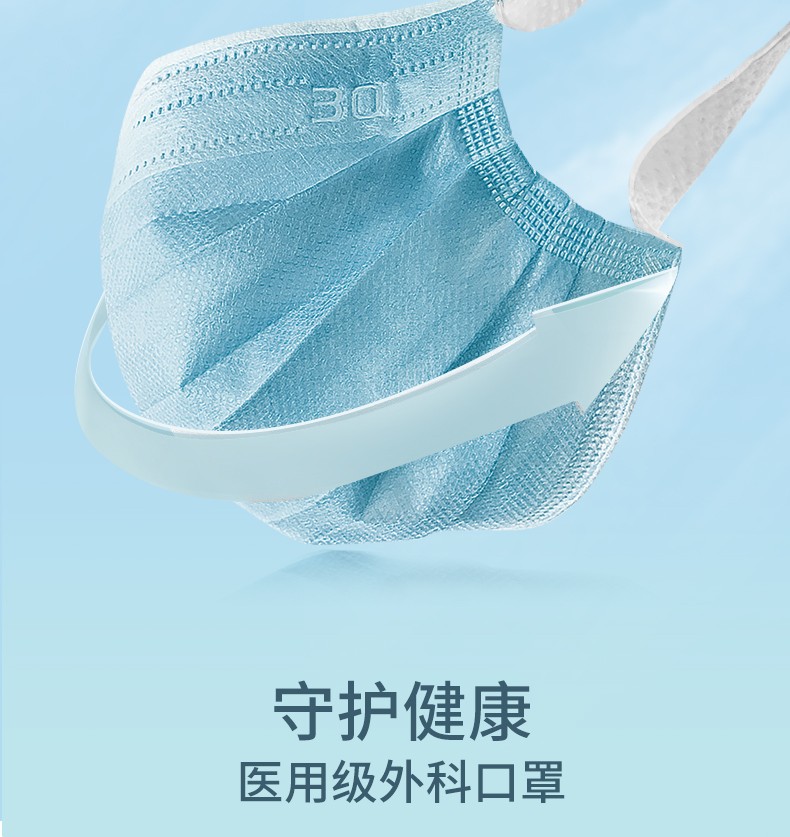 三奇一次性醫(yī)用外科口罩圖片6