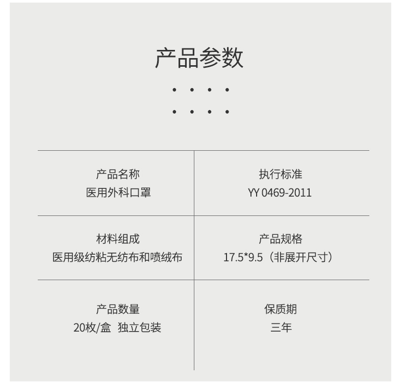 三奇一次性醫(yī)用外科口罩圖片17