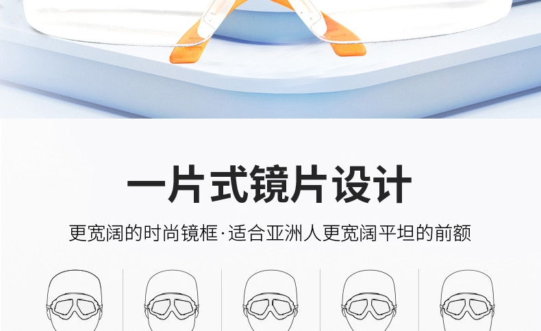 Honeywell霍尼韋爾110200S600A流線(xiàn)型防沖擊防刮擦防護(hù)眼鏡圖片2