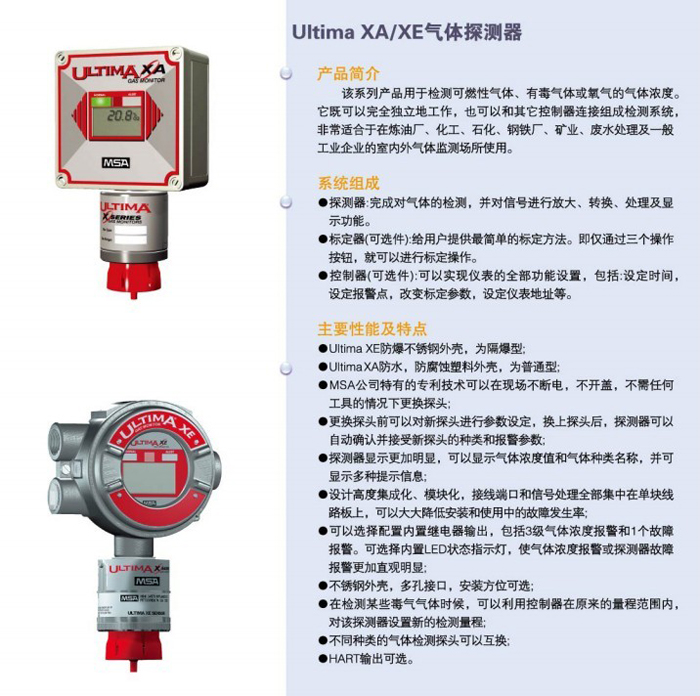 梅思安Ultima XA二氧化氯氣體探測器圖片