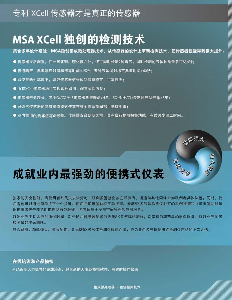 梅思安10125243天鷹5X多種氣體檢測(cè)儀圖5