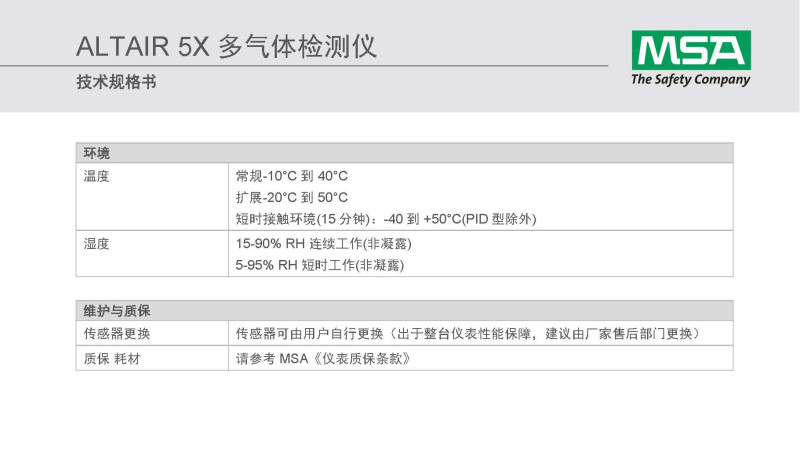 梅思安10125243天鷹5X多種氣體檢測(cè)儀圖16