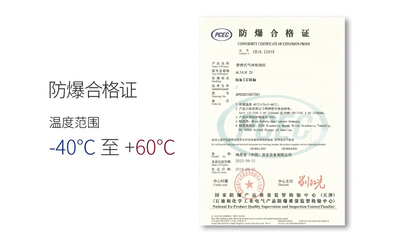 梅思安10196221（國產(chǎn)版）天鷹2XT雙氣體檢測(cè)儀圖片7