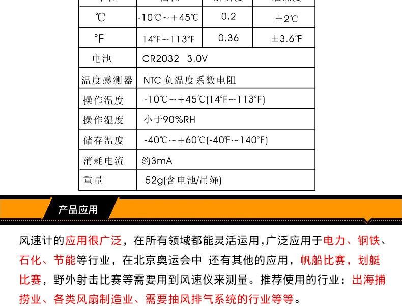 希瑪AR816+風(fēng)速計(jì)圖3