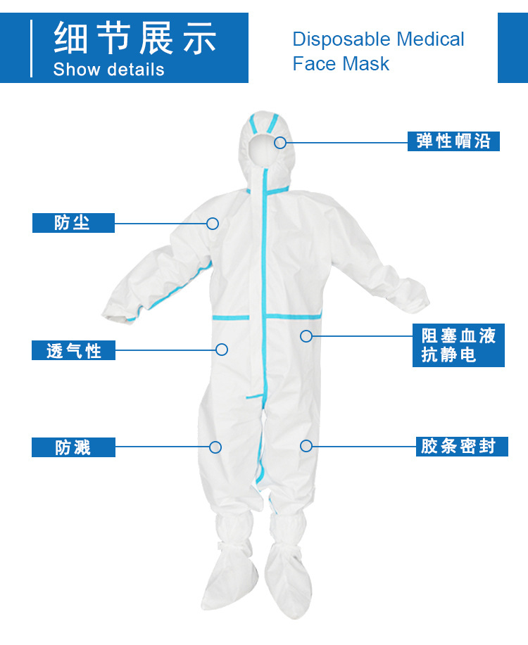 海迪科醫(yī)用一次性防護服圖片3