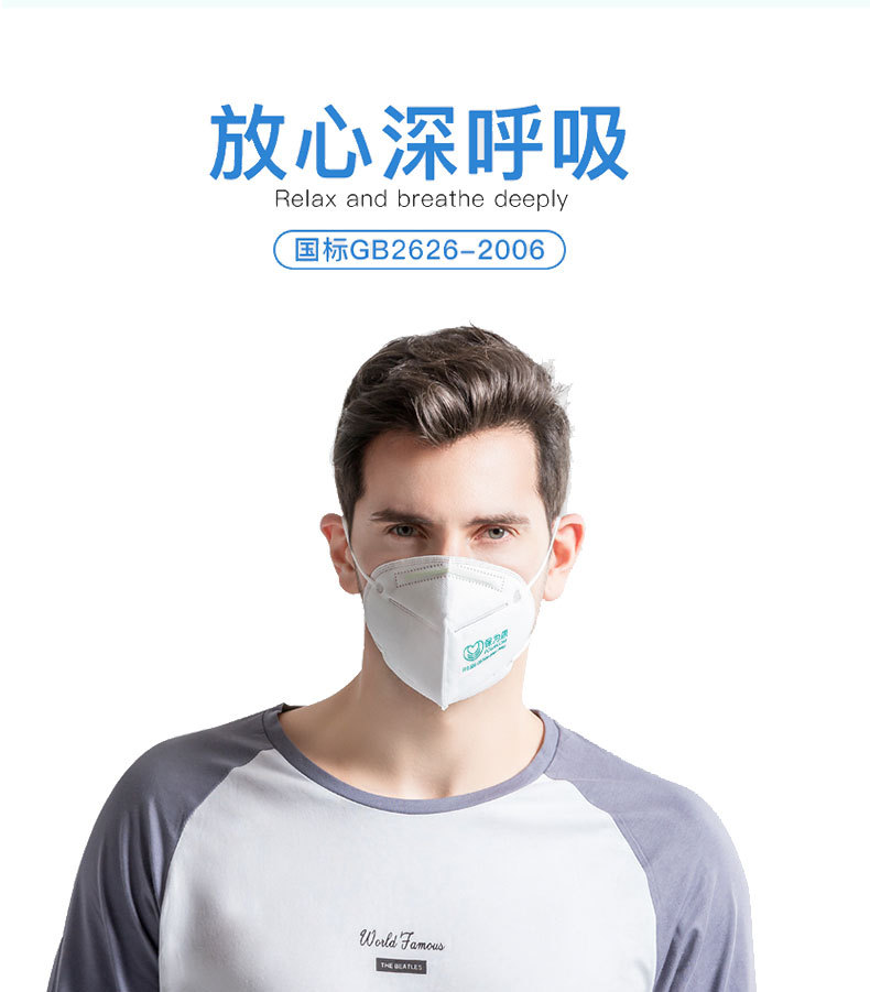 保為康9611過(guò)濾式防塵口罩圖片2