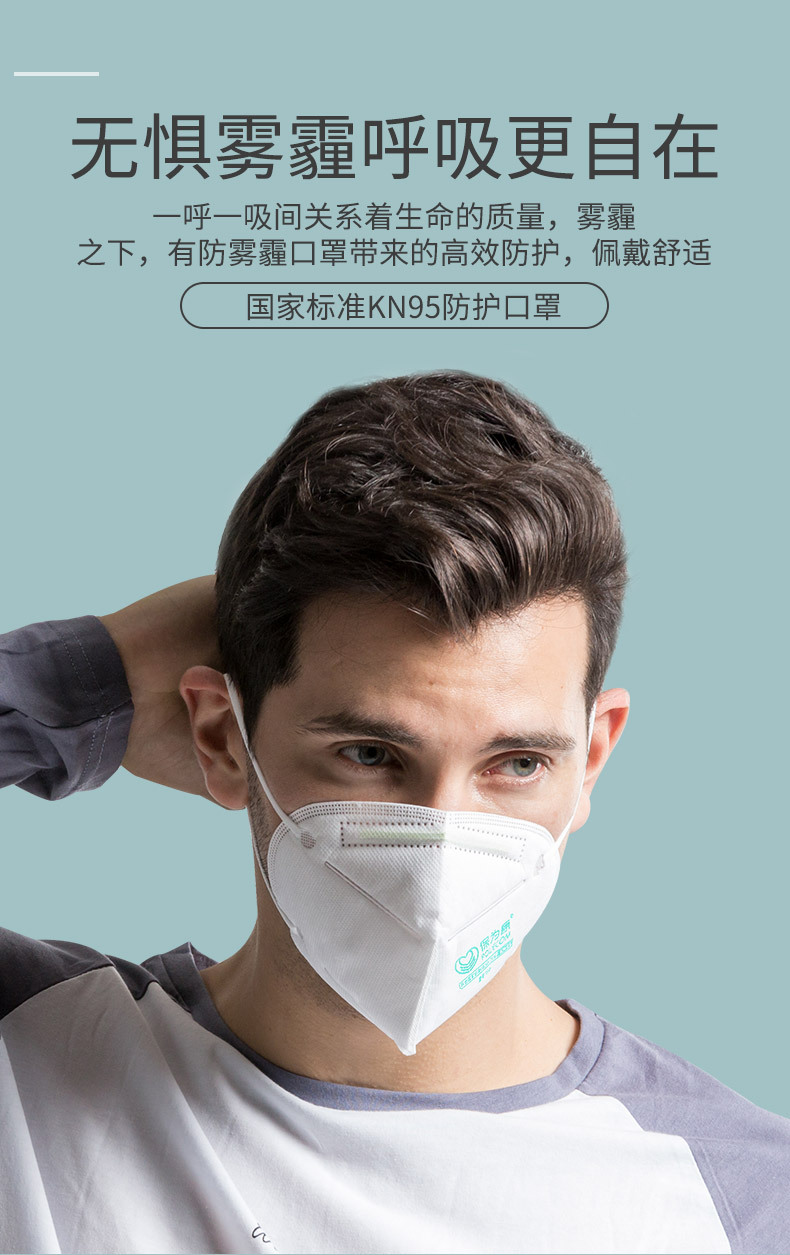 保為康1861 KN95過(guò)濾式防塵口罩圖片9