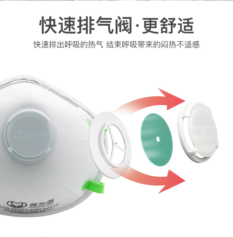 保為康9590 KN95防塵口罩圖片2
