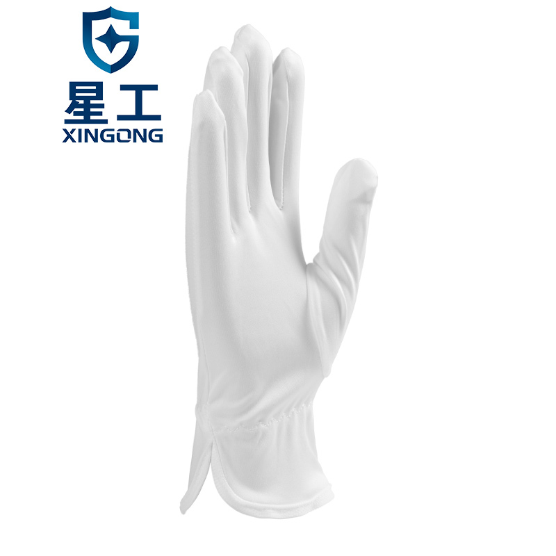 星工XGS-P8細(xì)纖維無(wú)塵禮儀勞保手套 圖片2