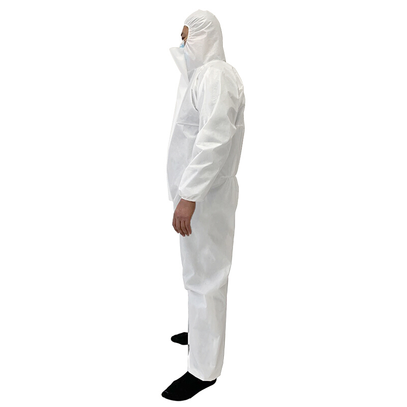 星工XGW-02L無塵連體防塵防水防油一次性防護(hù)服圖片3
