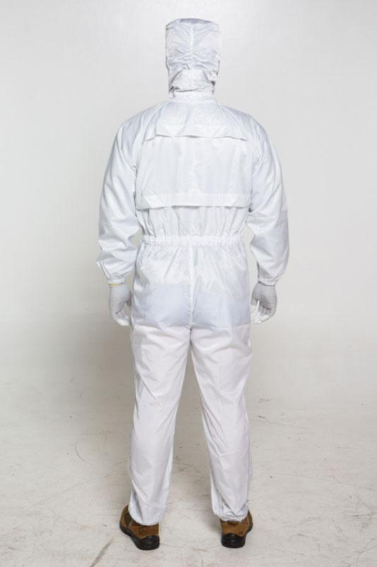永霏噴漆專(zhuān)用防靜電連體服圖片1
