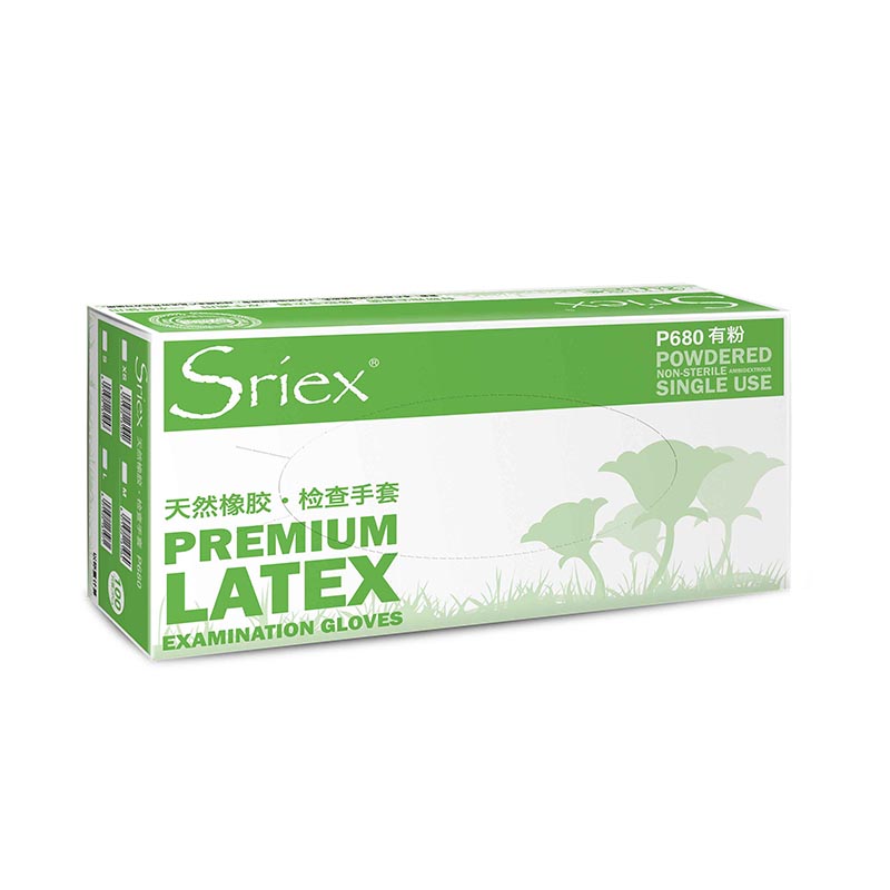 施?？礢riex P680天然乳膠檢查手套圖片