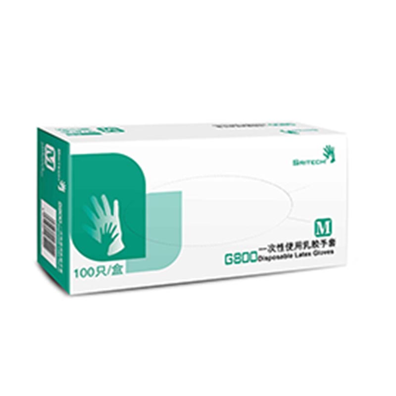 施?？礢RITECH G800天然乳膠一次性手套圖片