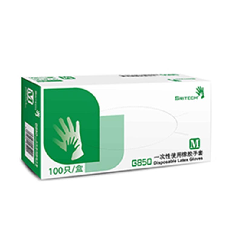 施?？礢RITECH G850天然乳膠一次性手套圖片
