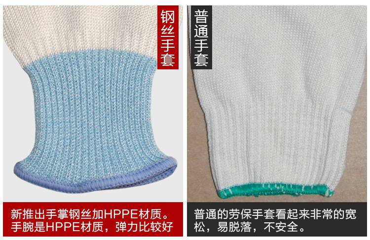 bestop倍護(hù)F5145鋼絲5級(jí)防割手套圖片2