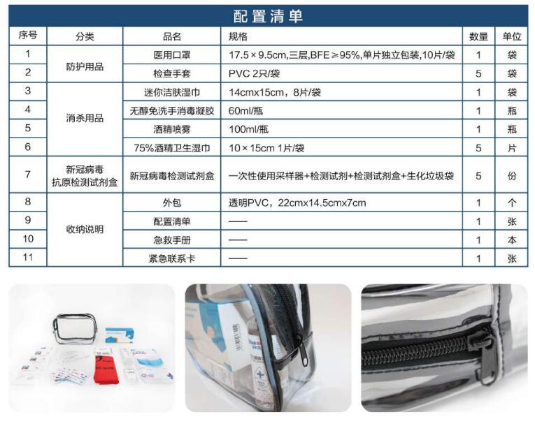 藍(lán)帆醫(yī)療FY-B013新冠病毒抗原檢測(cè)套裝
