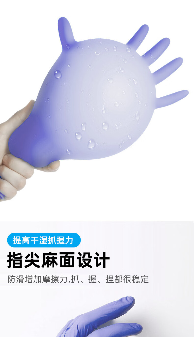 施?？礜900丁腈橡膠檢查手套圖片5