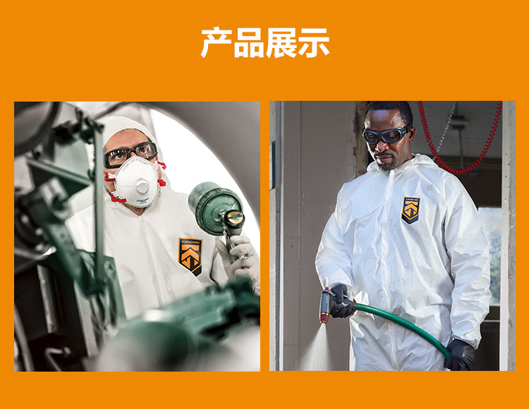 金佰利98802 KLEENGUARD A36白色連體防護服L圖片6