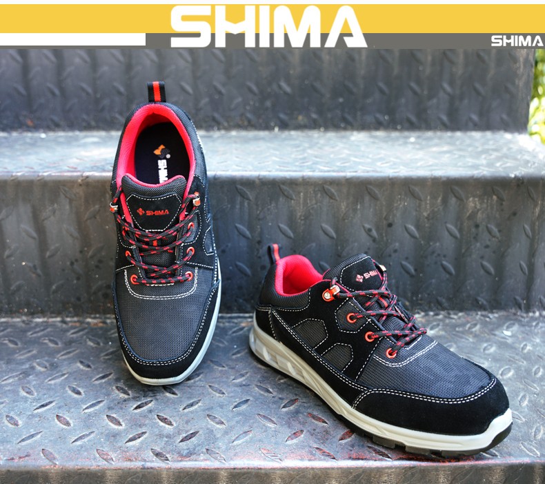 SHIMA?，擠16001透氣防砸防滑勞保鞋圖片11