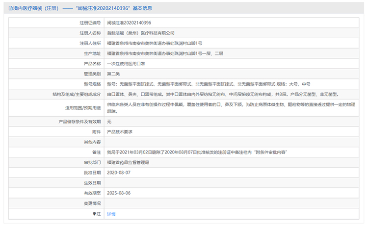 漢盾無菌型一次性使用醫(yī)用口罩1