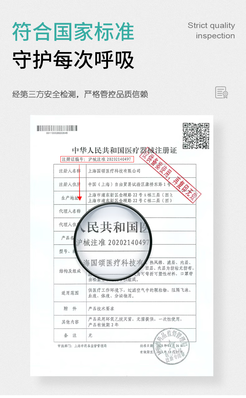 塞莫詩FMN9501折疊耳帶式醫(yī)用防護口罩圖片9