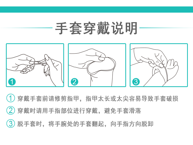 塞莫詩(shī)LM903MW一次性醫(yī)用橡膠檢查手套圖片13