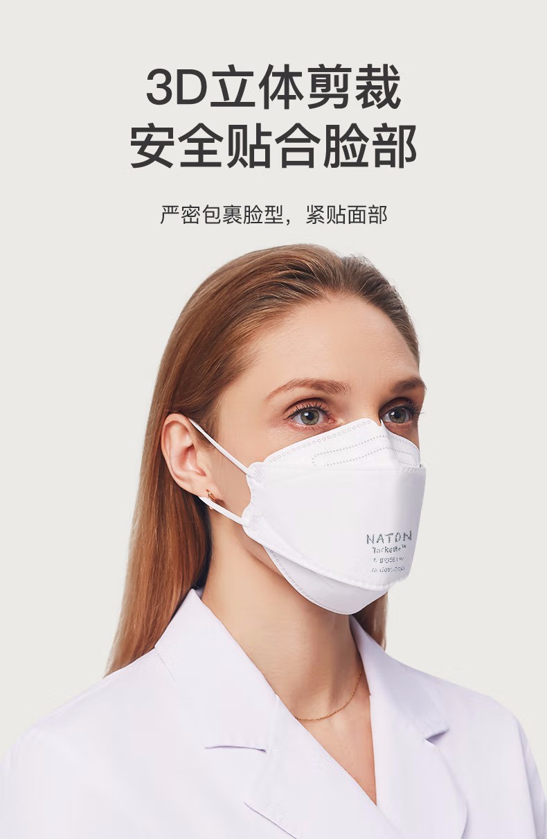 納通NTBN95E LW耳帶式KN95醫(yī)用防護(hù)口罩圖片11