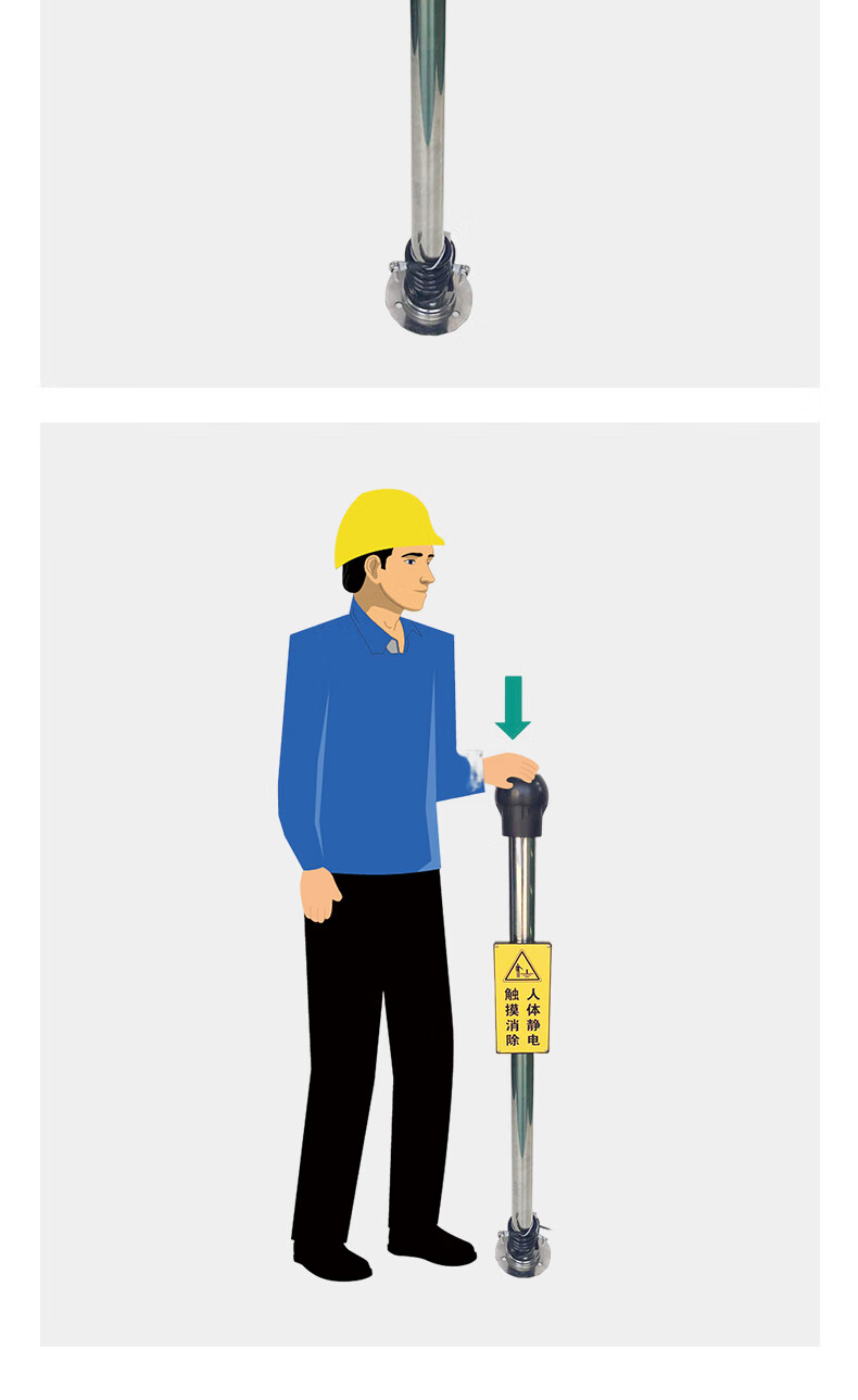 澳波泰克PS-YF人體靜電釋放報(bào)警儀帶靜電夾4.jpg