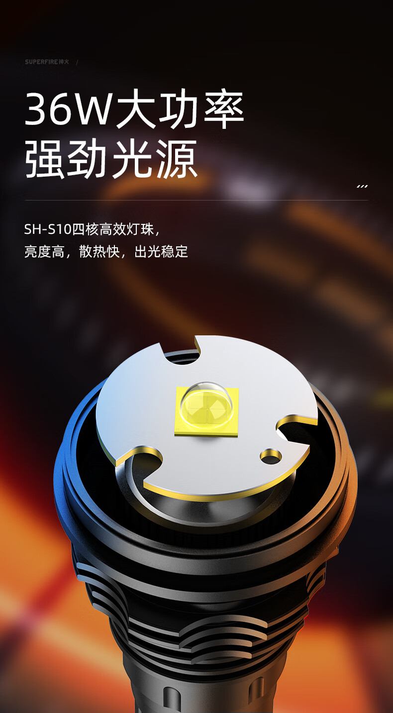 神火L3-D定焦版大功率強光手電筒3.jpg