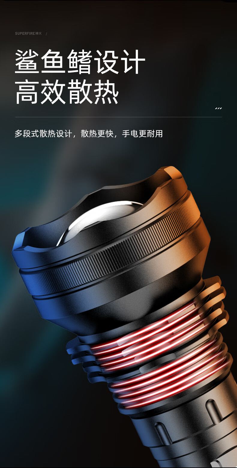 神火L3-D定焦版大功率強光手電筒8.jpg