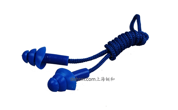 思創(chuàng)ST-1280硅膠防噪音耳塞藍色款圖片
